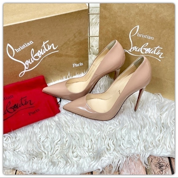 Christian Loubutin 120mm EU 38, US 8 Red Bottoms - Picture 10 of 11